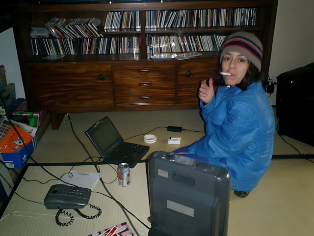 Working from home in Tokyo