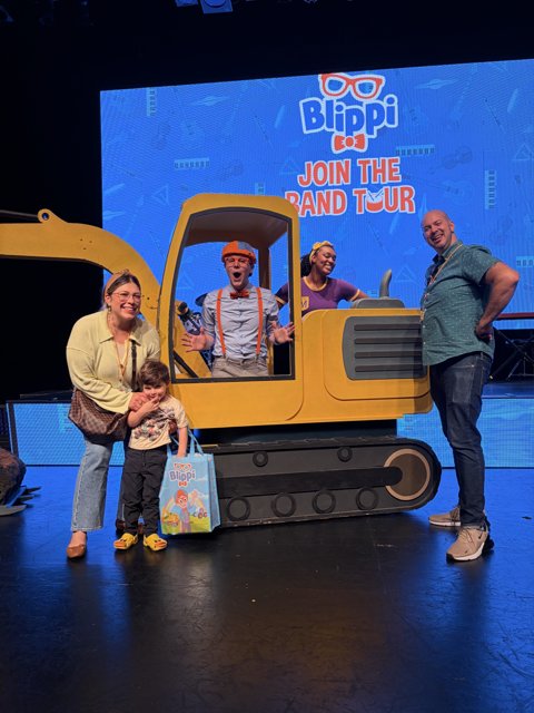 Fun at the Blippi Event