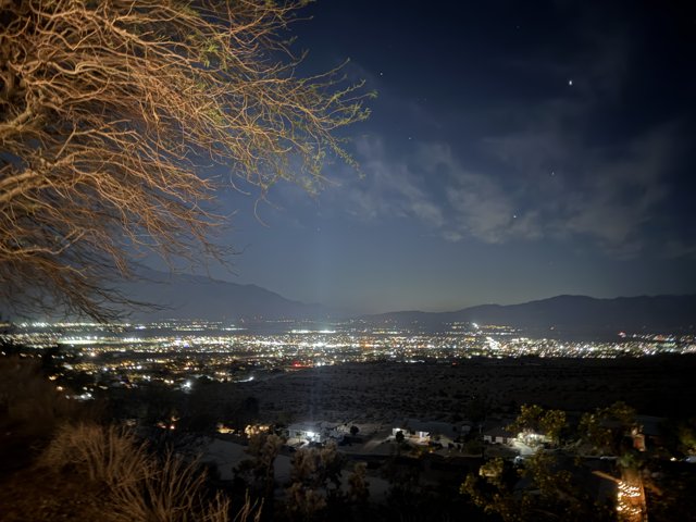 Desert Hot Springs Nightscape