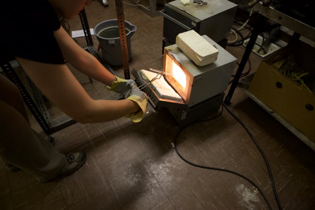 Baking in the Caltech Metal Workshop