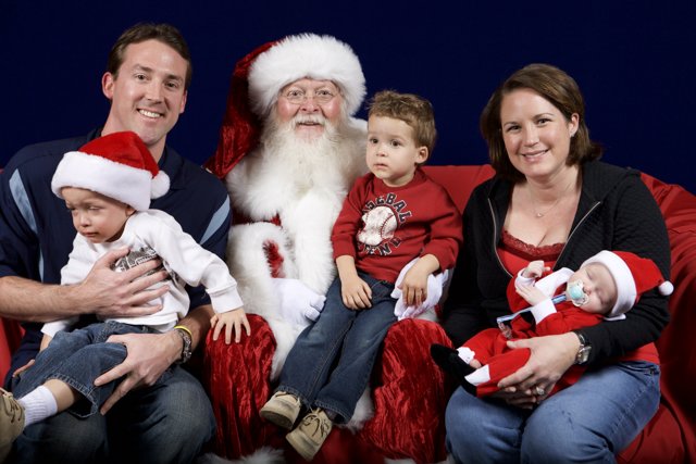 A Festive Family Affair with Santa Claus