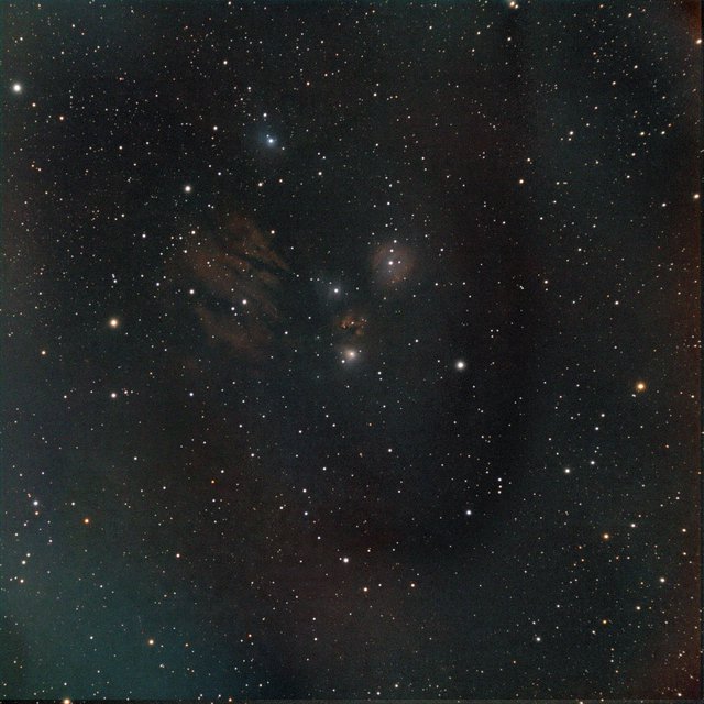 NGC2170 - Angel Nebula in Monoceros Narrowband Imaging