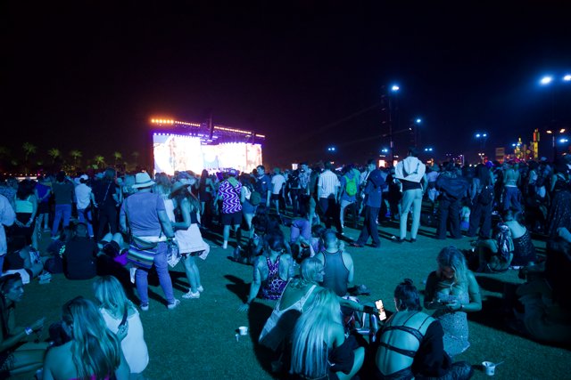 Vibrant Night at Coachella 2024