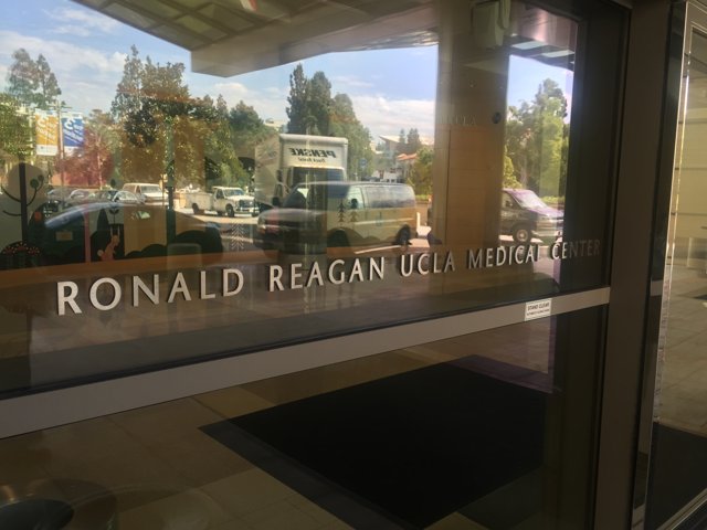 Arrival at Ronald Reagan UCLA Medical Center