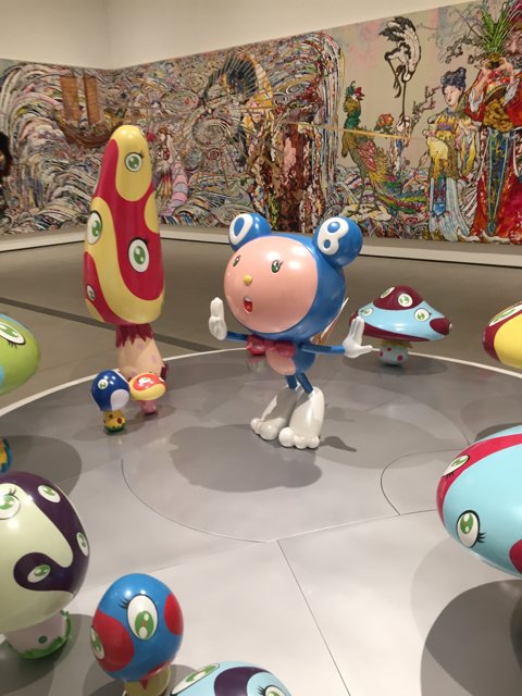 Colorful Toy Collection at The Broad