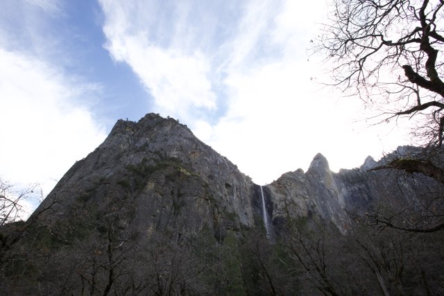 Mountain Majesty: Waterfall Overlook