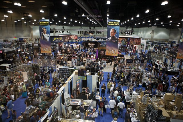 Star Wars Convention: A Galaxy of Toys and Celebrities