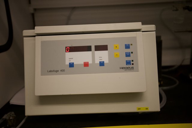High-tech Laboratory Machine with Digital Display