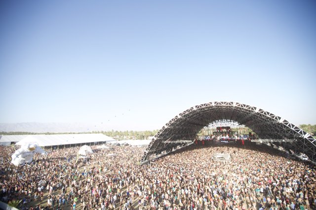 Epic Crowd at Coachella Festival