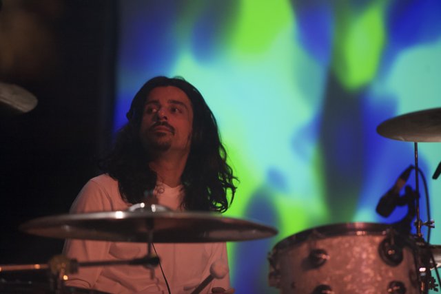 Drummer in Colorful Coachella