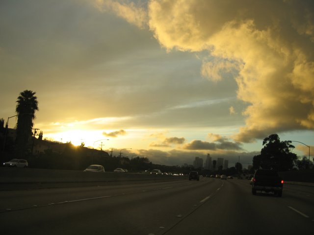 Freeway Sunset Serenade