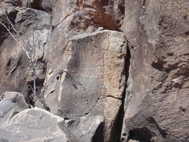 Ancient Inscriptions on a Desert Slate