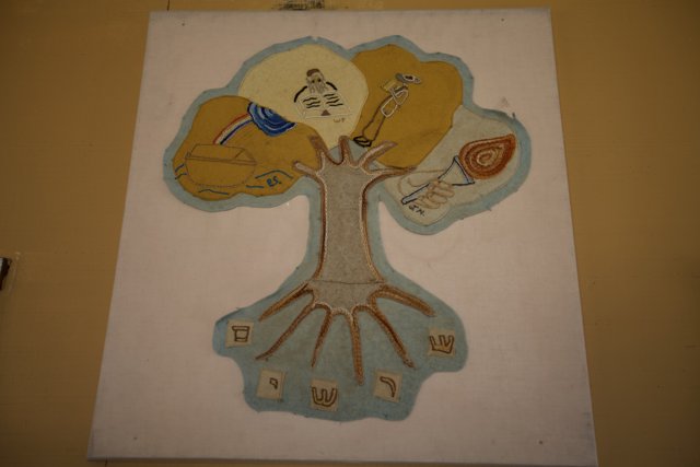 Symbolic Tree in Applique Painting