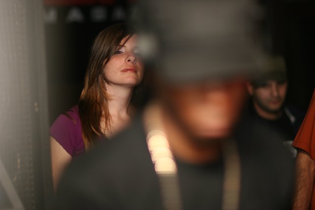 Lost in the Music: Woman at Nightclub Event