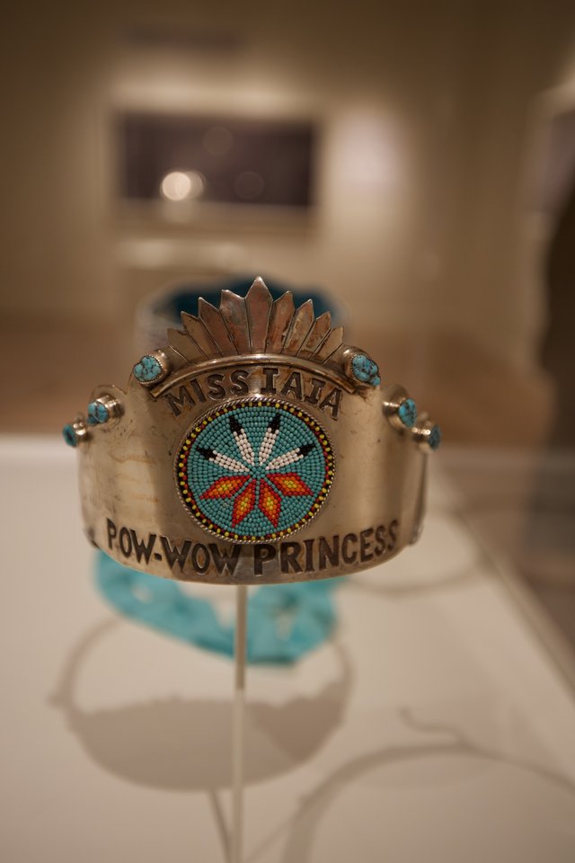 Miss Tara Pow-Wow Princess Crown with Beadwork