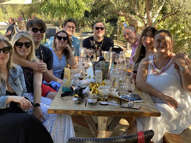 Dining with Friends in Ojai