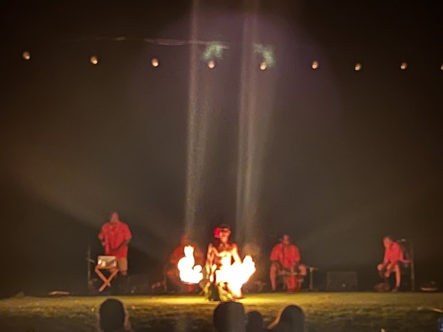 Fiery Concert Performance