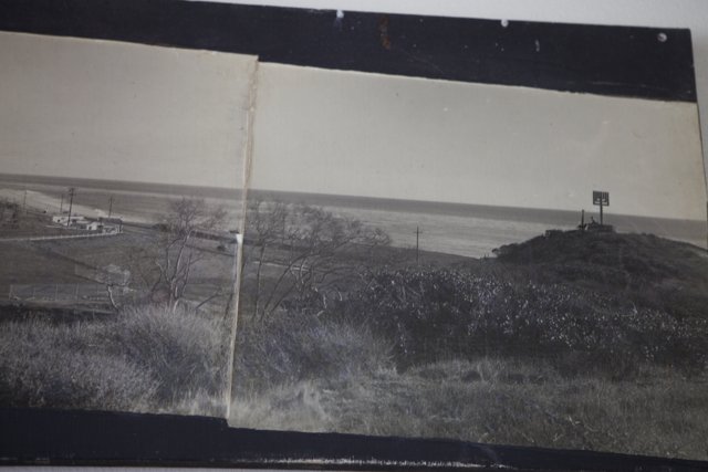 Vintage Beach and Lighthouse Photographs