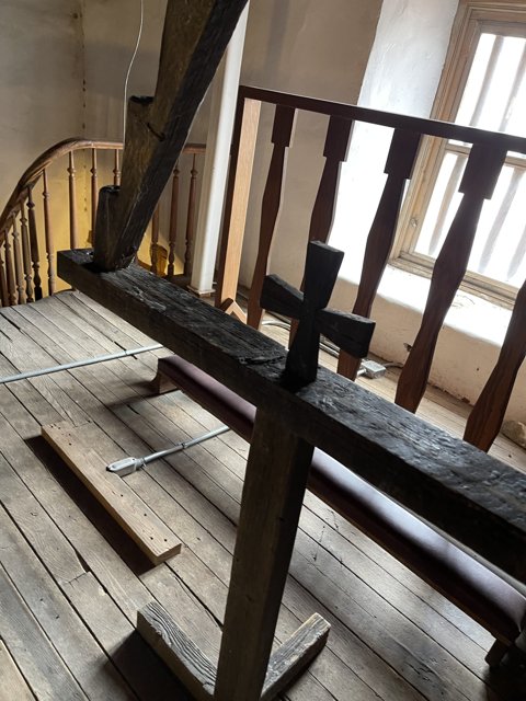 The Wooden Cross Staircase
