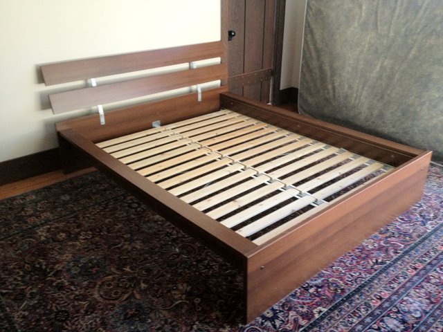 Stylish Wood Bed Frame