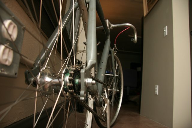 Spokes and Hardwood: A Creative Bicycle Parking Option