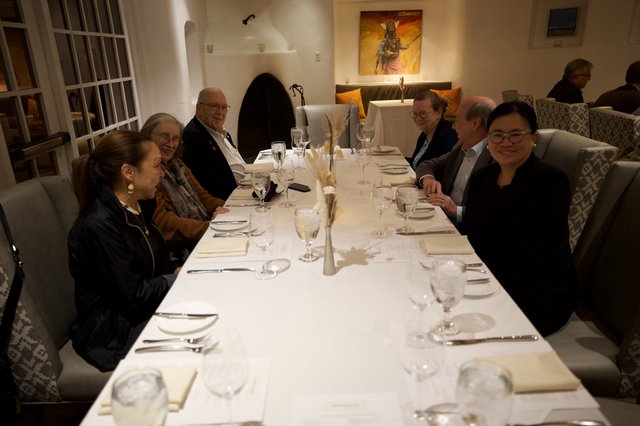 Intimate Group Dinner at Upscale Santa Fe Restaurant