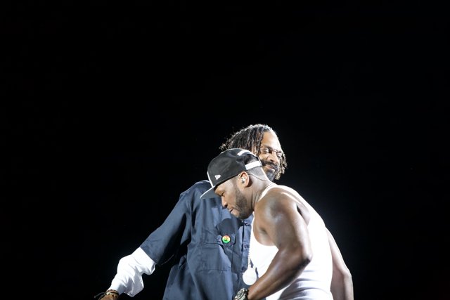 Snoop Dogg and His Bandmate Take Center Stage at Coachella