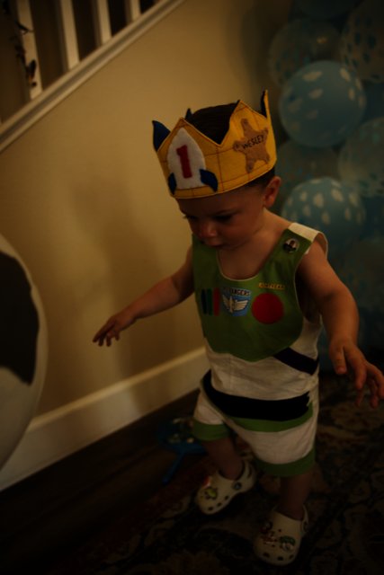 Little King Wesley's First Birthday Bash