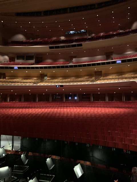 Red Seats in Grand Auditorium