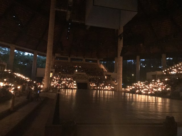 Illuminated Vigil at the Urban Auditorium