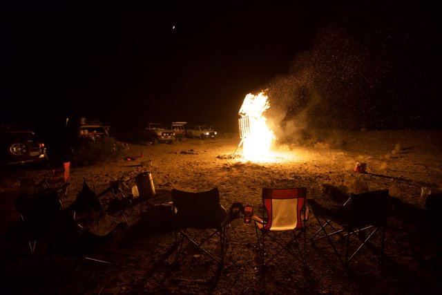 Desert Bonfire Night