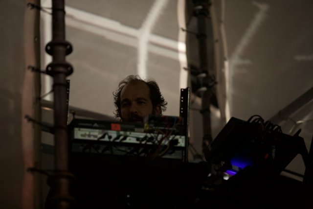 Étienne de Crécy Performing at Coachella 2009