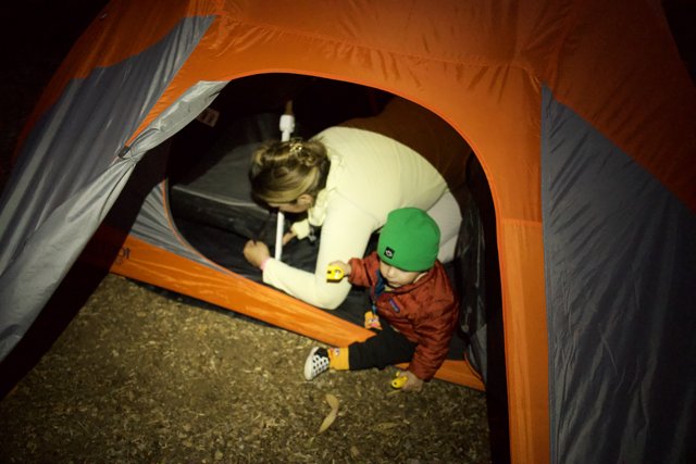 A Starlit Night Amidst Nature: First Camping Trip at Presidio, 2023