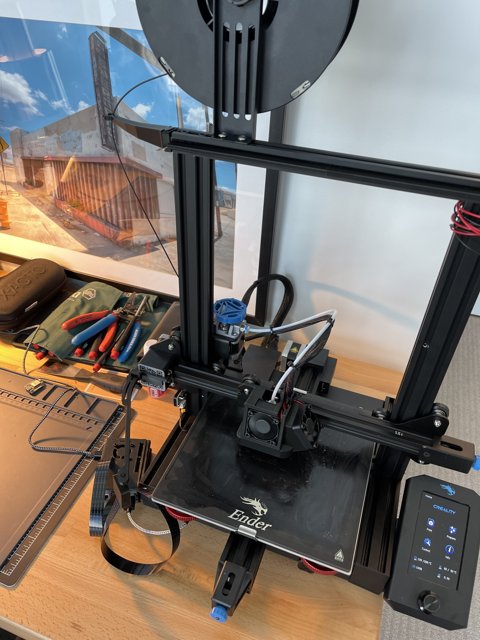 3D Printer and Computer Set-up