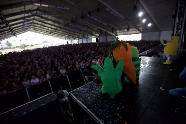 The Enormous Stuffed Animal Steals the Show at Coachella