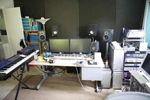 Music Production Workspace