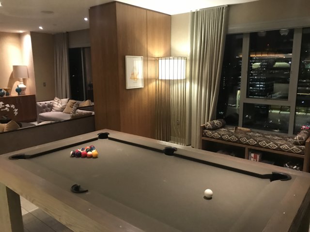 An Urban Billiard Room