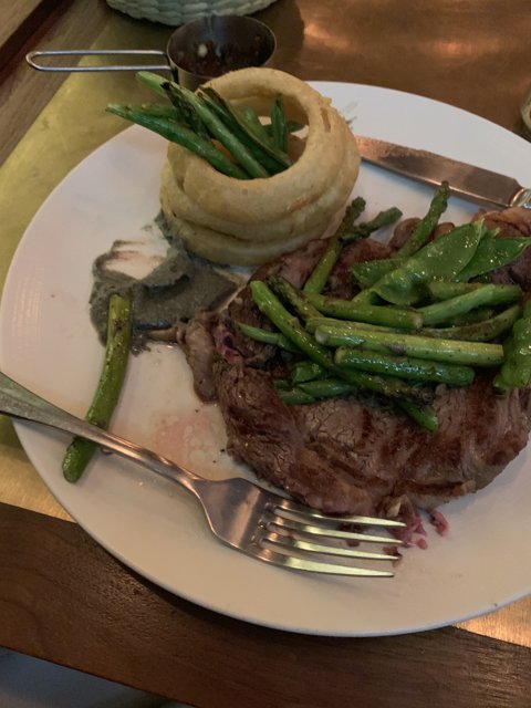 A Mouth-Watering Steak Dinner