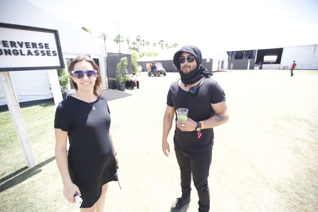 Couple at Coachella