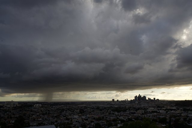 Storm Clouds over the City of Angels