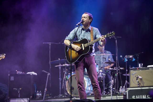 James Mercer Rocks the Stage with His Guitar