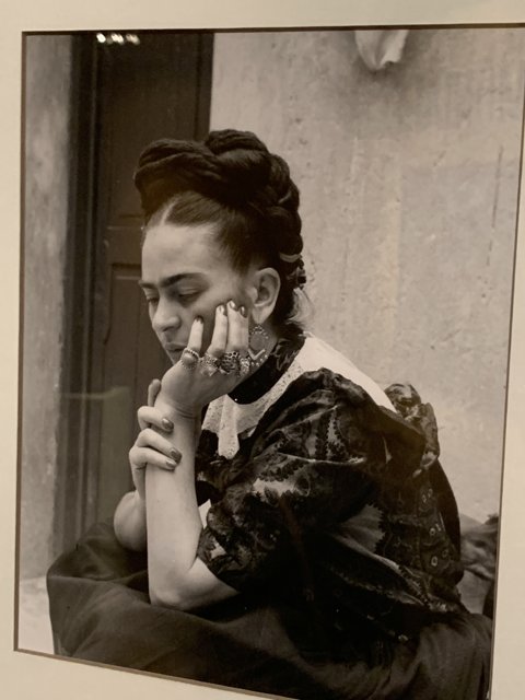 Frida's Self-Portrait: A Close-up of Her Hand