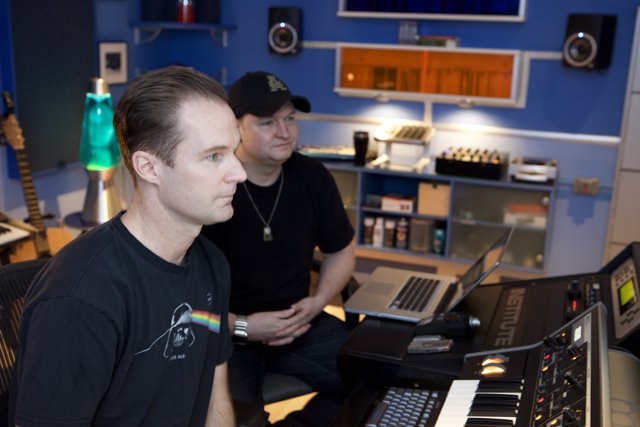 In the Recording Studio with DJ Dan and Uberzone