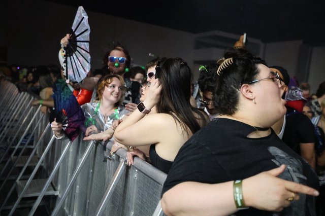 Crowd Pressed Against Barrier at Wobbleland 2026