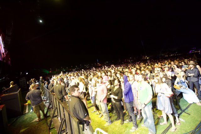 Electric Crowd at Coachella Concert