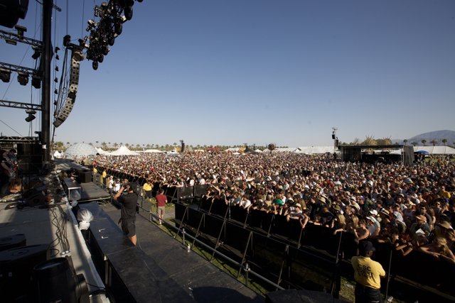Rocking with Tom Walker and Marc Trestman at Coachella 2008