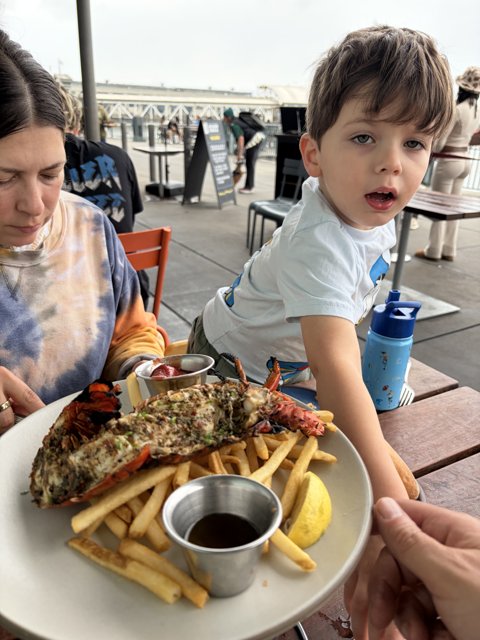 Lunchtime at the Ferry Building