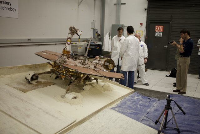 Observing the Unstuck Mars Rover