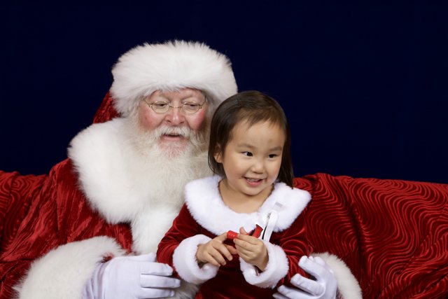 A Memorable Moment with Santa