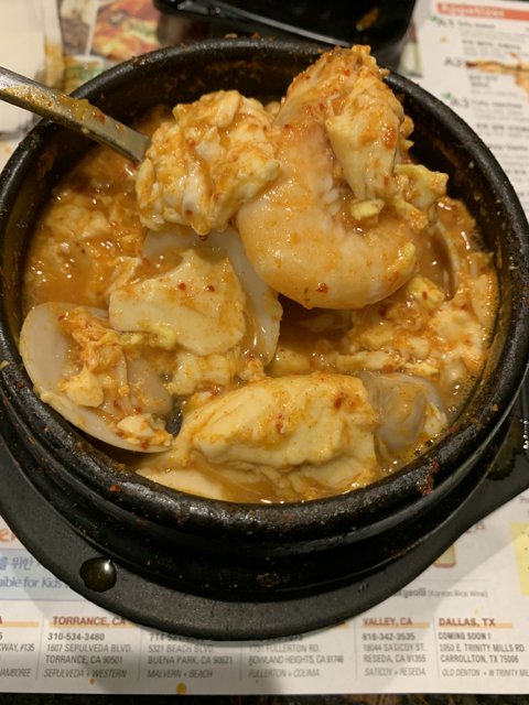 Shrimp Curry Stew Bowl